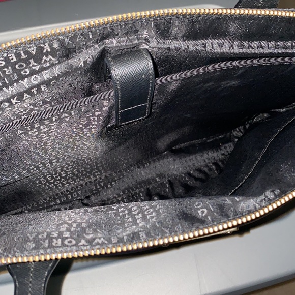 Kate Spade Daveney Blake Avenue black laptop bag. - Picture 2 of 6